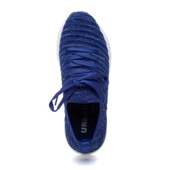 Urban Sport by J/Slides Stretch Knit Sneaker Blue ‎ Size 9 MSRP $118 - Picture 4 of 10